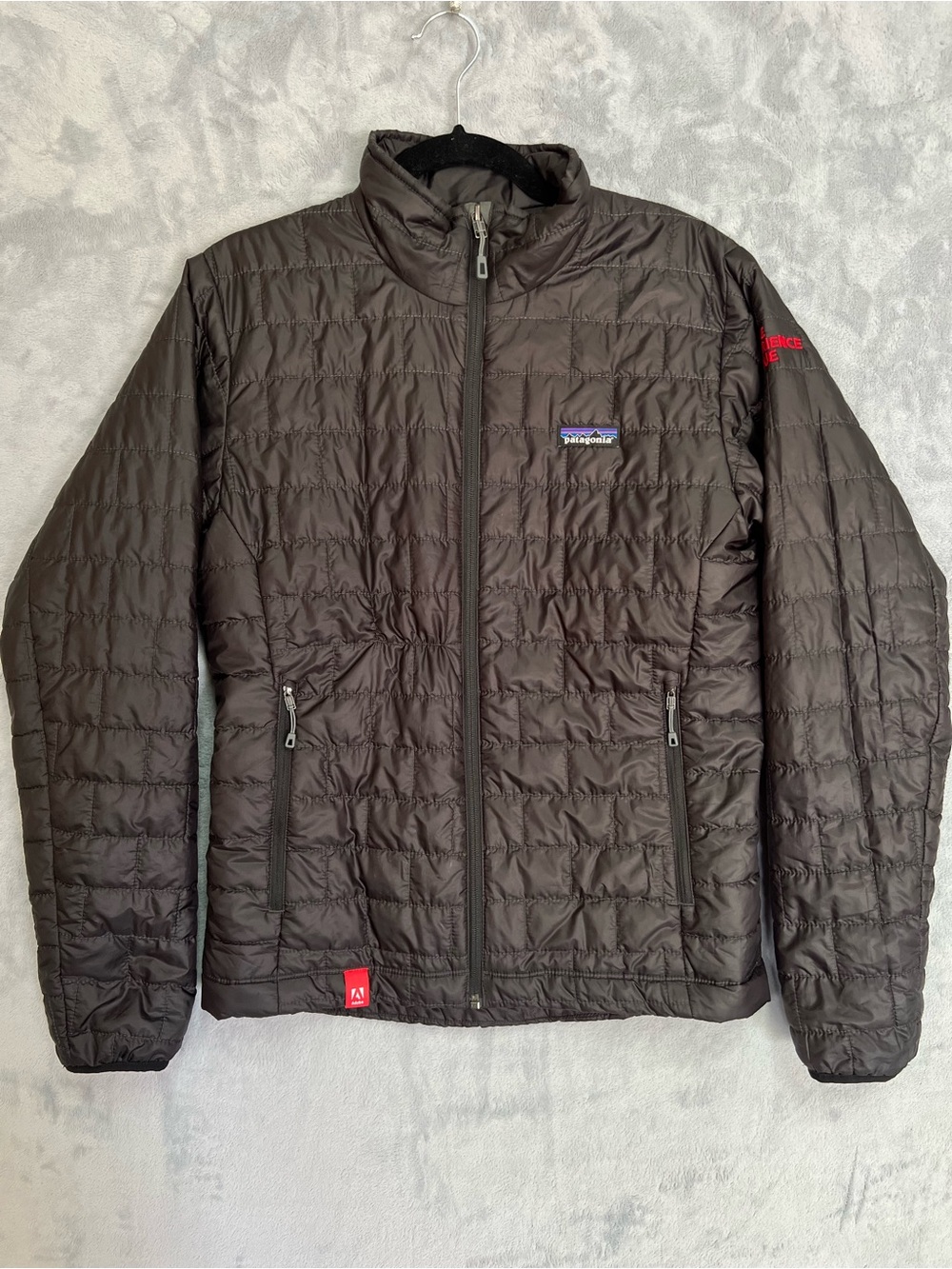 Patagonia Nano Puff Jacket Mens Small Black Puffer Full Zip Insulated 84212